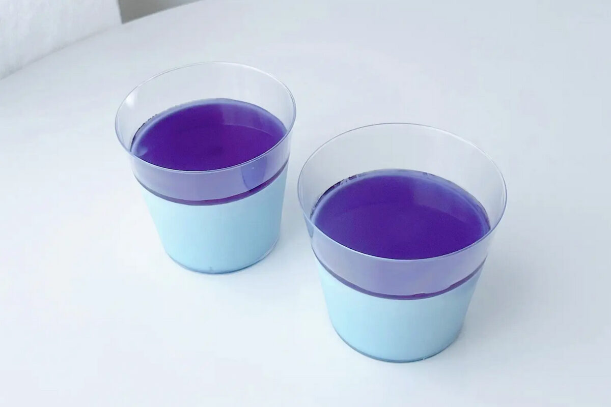 ブルーパンナコッタ